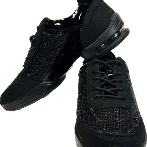 Jet Black Sneakers